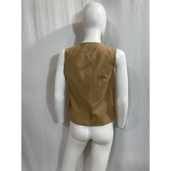 Staud 'Brett' Tan Vest Size S - Picture 3 of 5